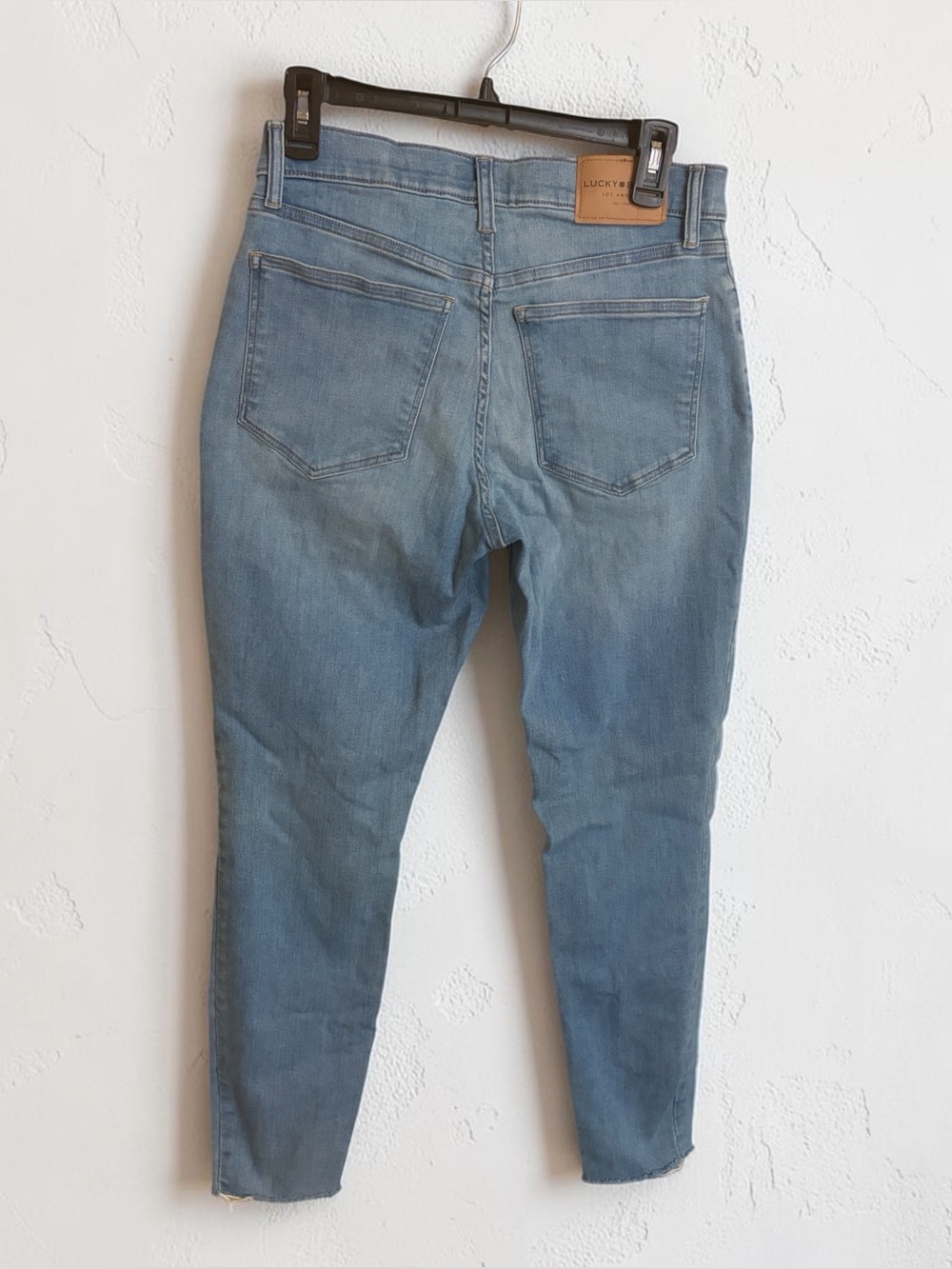 Lucky Brand Light Wash Stretch Skinny Straight Leg Jeans Size 10/30